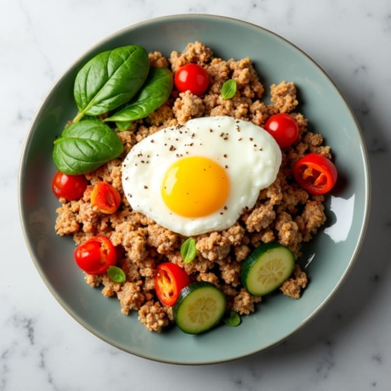 Hearty Lean Meat and Vegetable Skillet