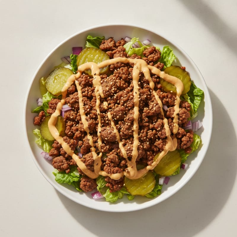 Big Mac Protein Bowl