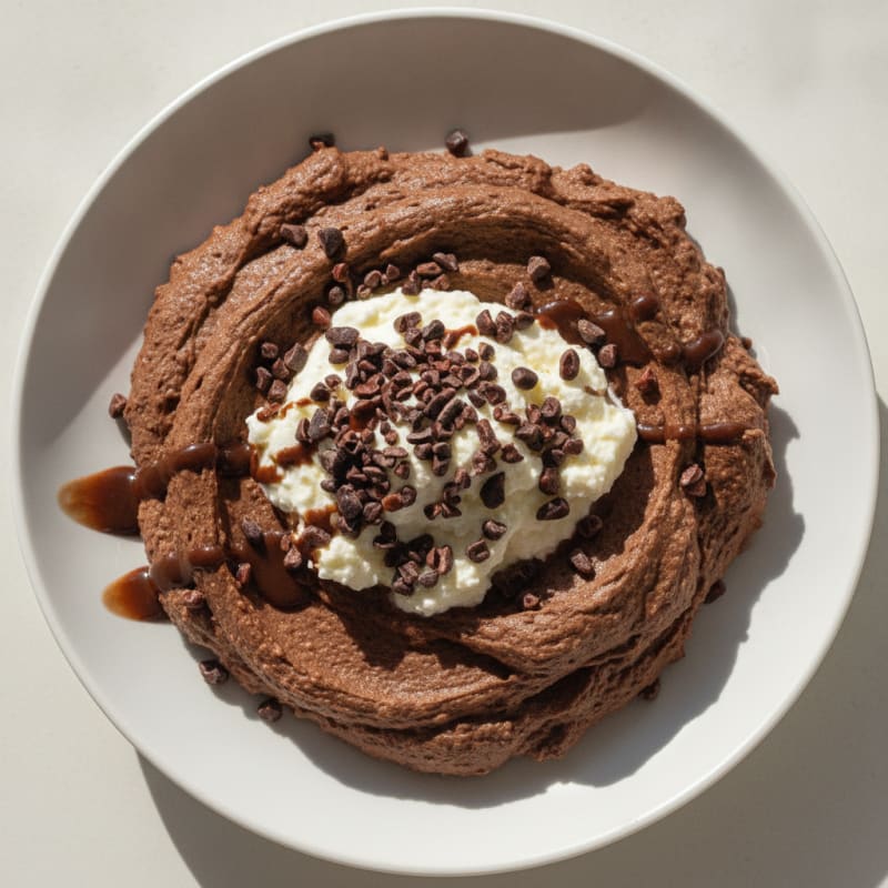 Chocolate Protein Mousse with Silky Ricotta