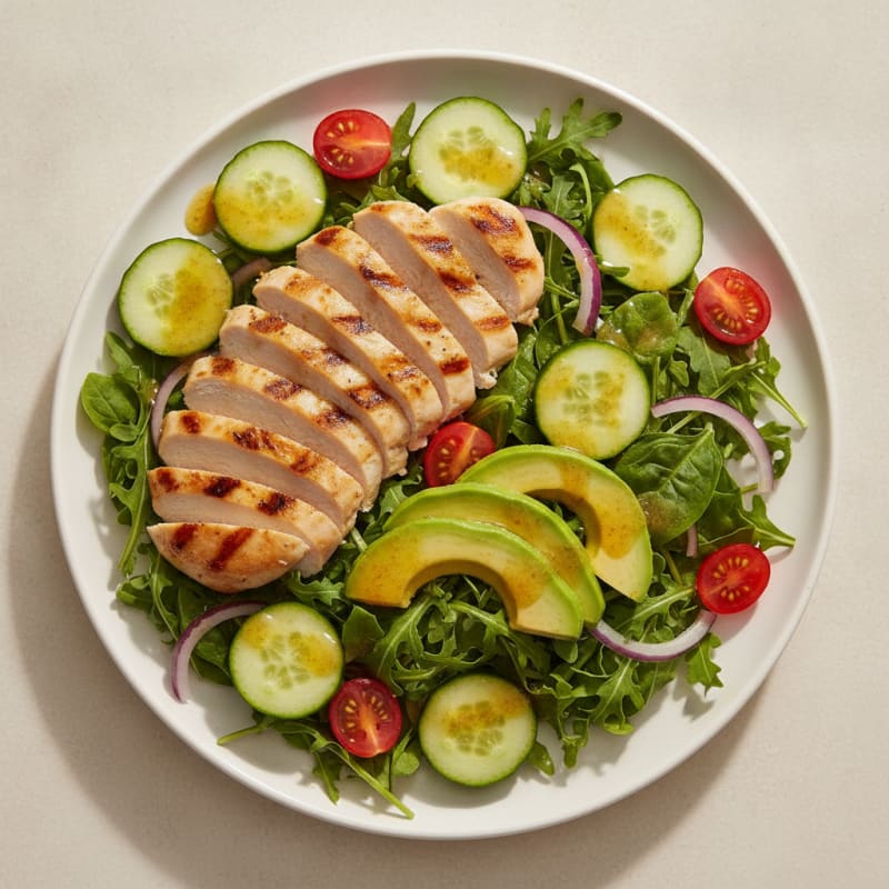 Garden Fresh Salad with Vinaigrette