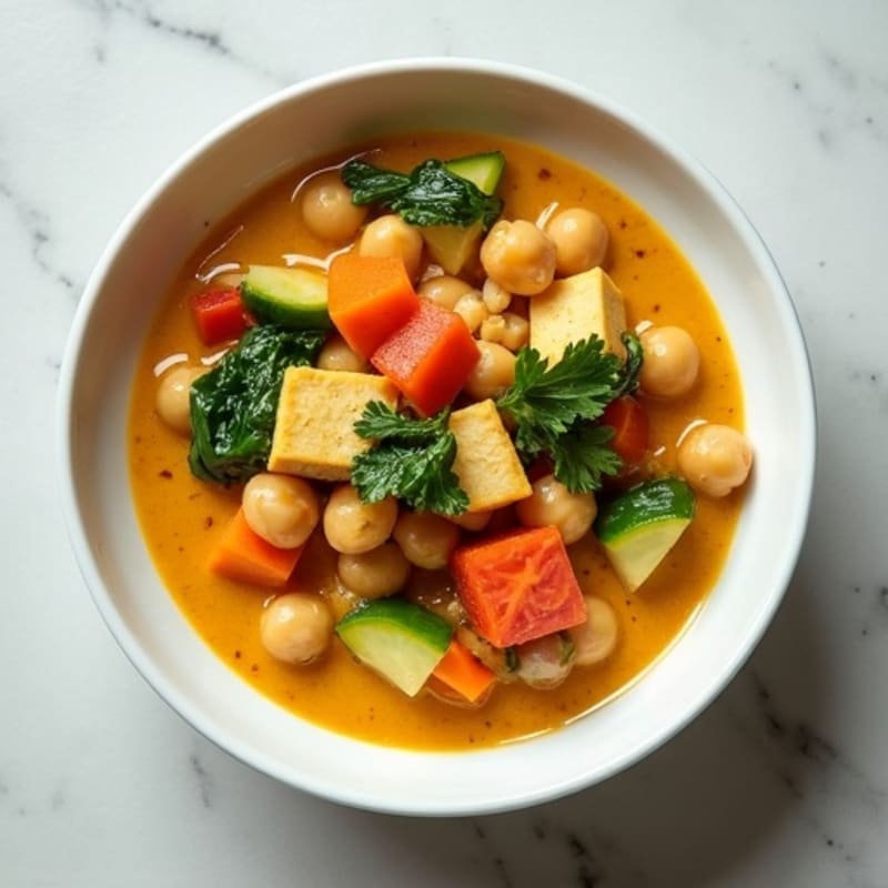 Creamy Coconut Curry Chickpea Stew
