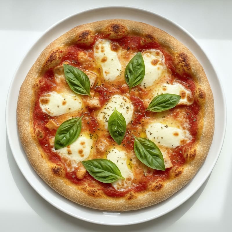 Classic Margherita Pizza with Fresh Basil
