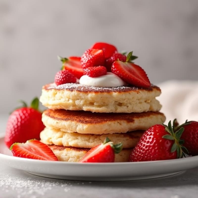 Fresh Strawberry Protein Shortcake