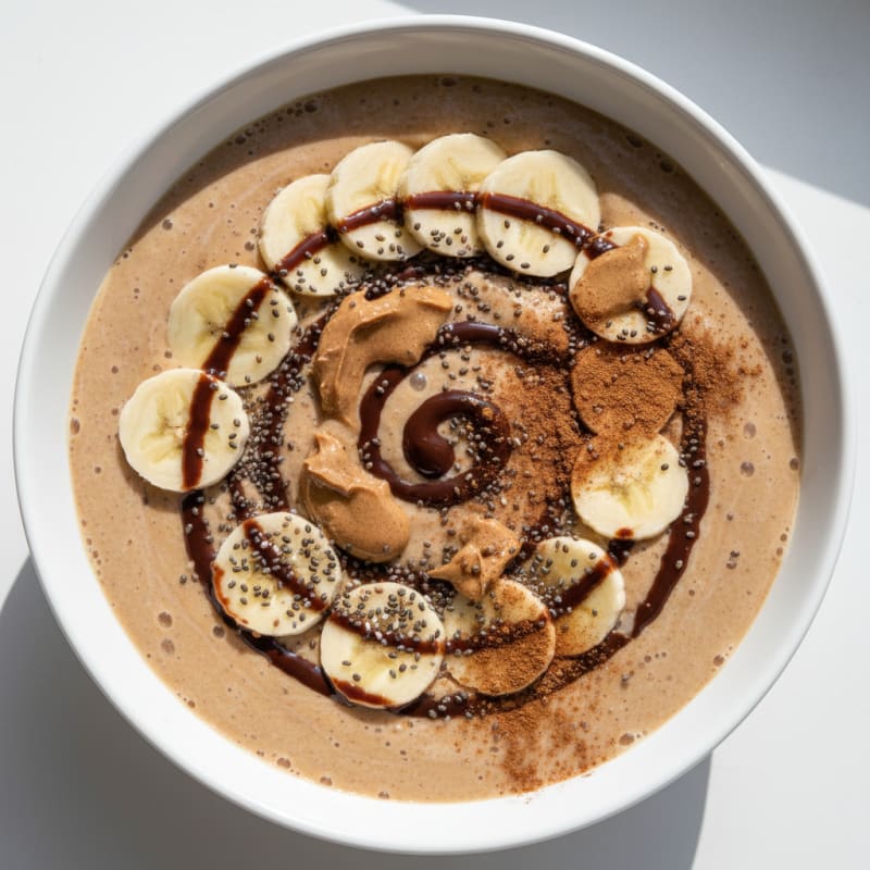 Egg White Milk Coffee Power-Up
