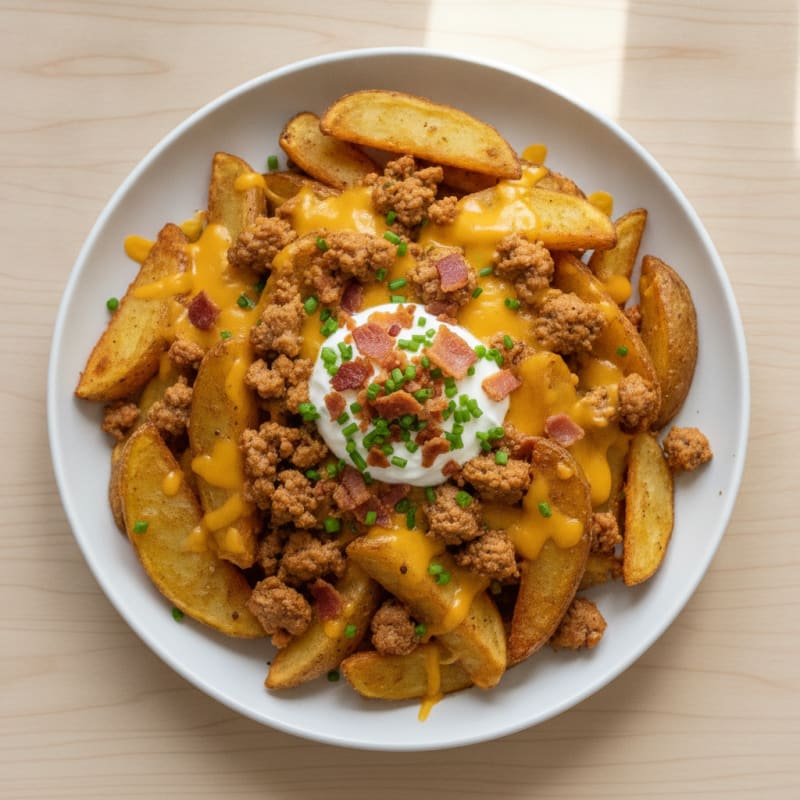 Loaded Bacon Cheese Fries