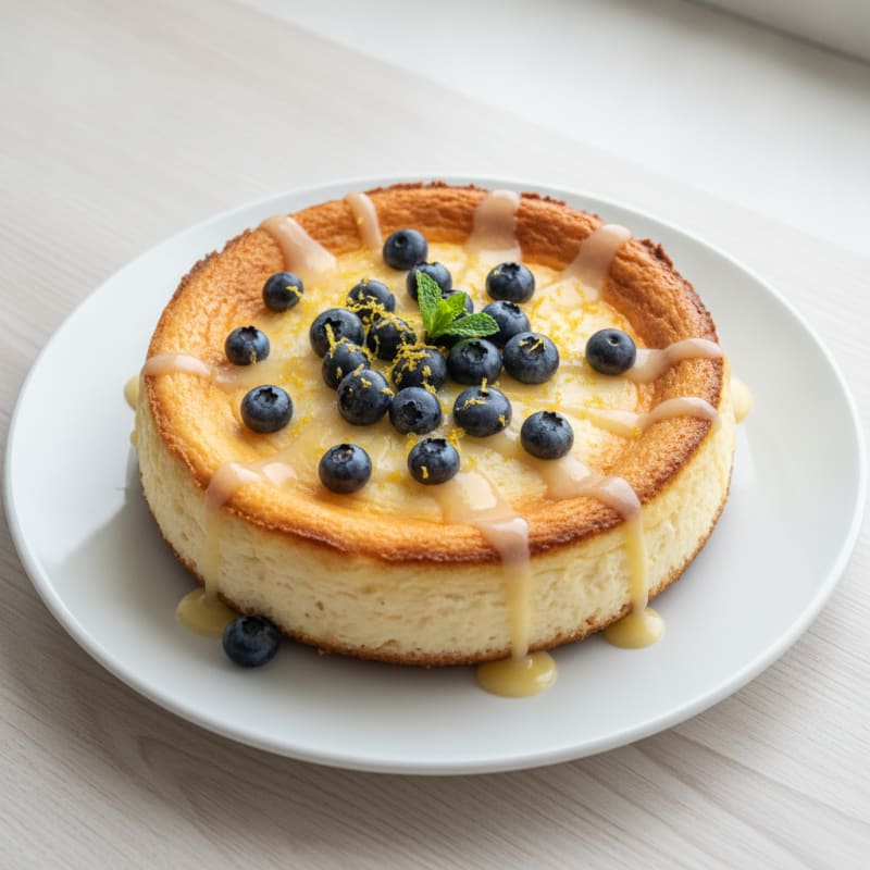 Creamy Greek Yogurt Protein Cheesecake