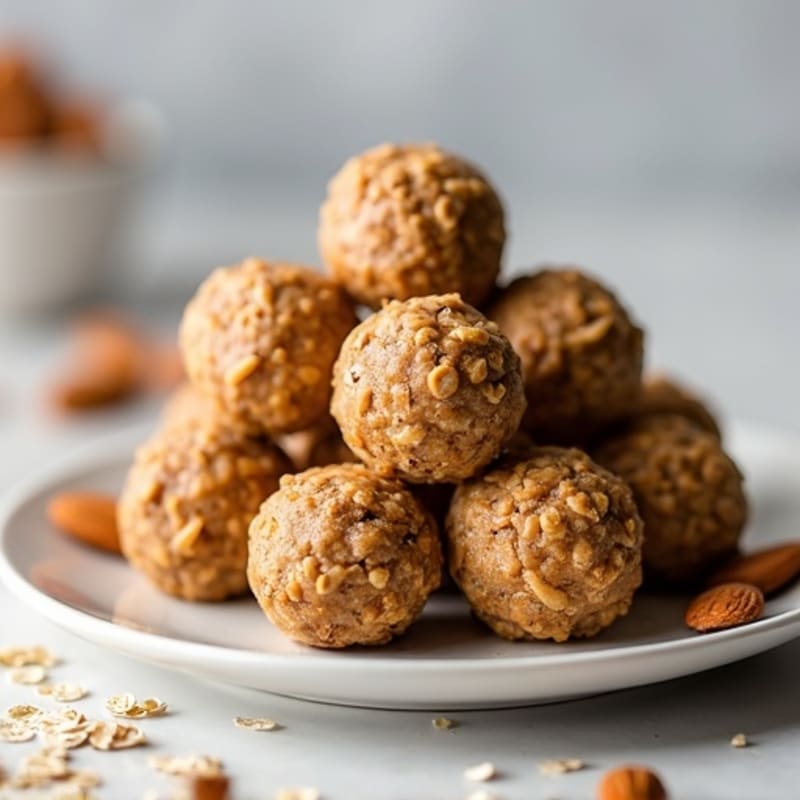 No-Bake Almond Butter Protein Bites