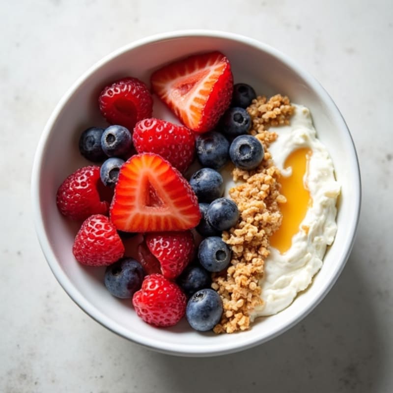 Cottage Cheese and Berry Power Bowl
