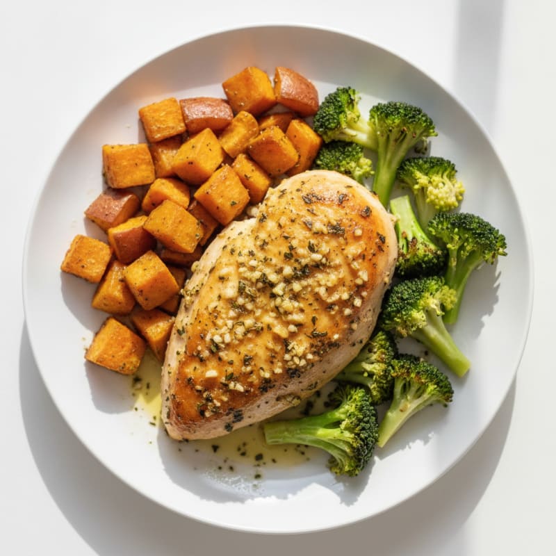 Garlic Herb Roasted Chicken