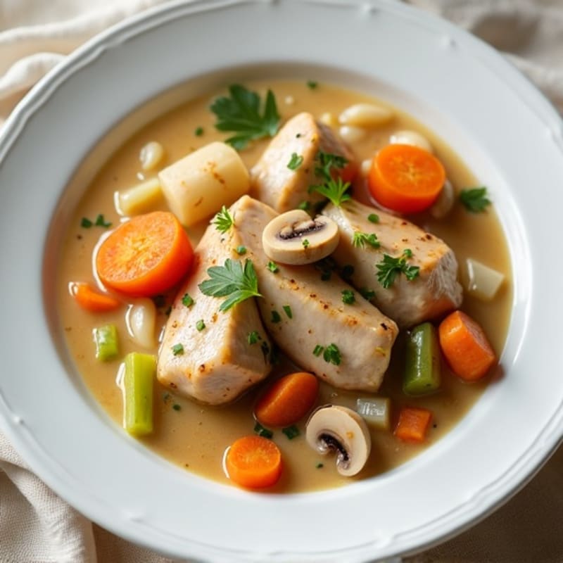 Creamy Chicken and Vegetable Stew