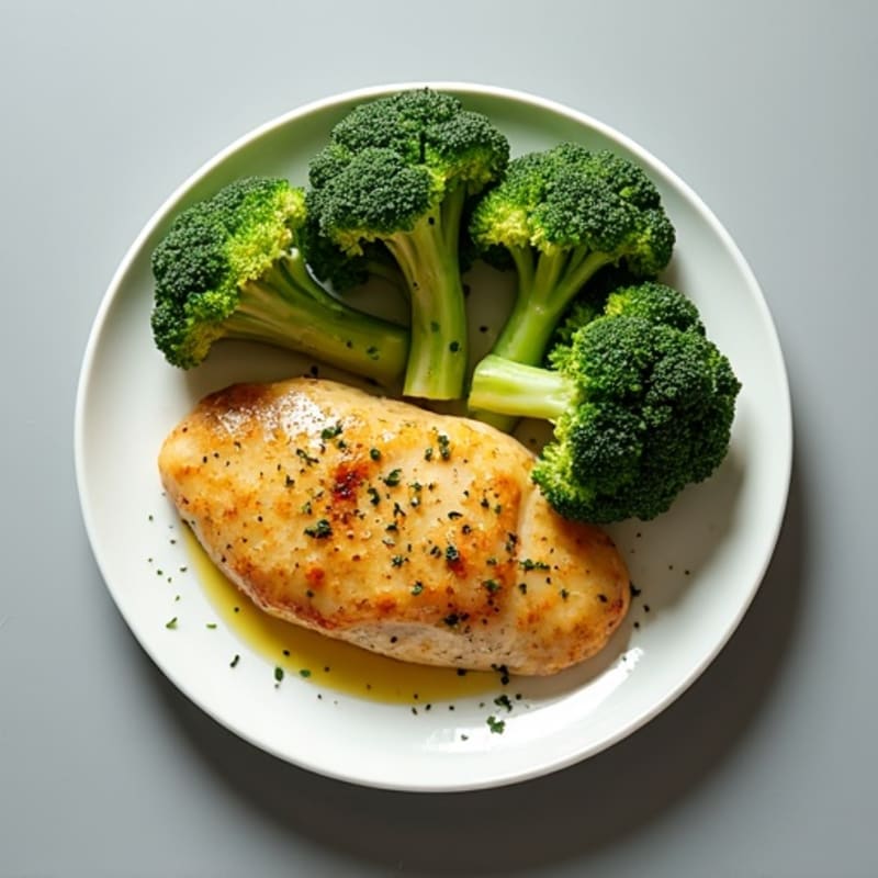 Sheet Pan Lemon Herb Chicken with Roasted Broccoli