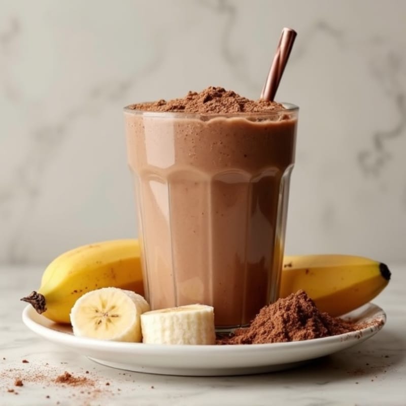 Creamy Chocolate Protein Smoothie