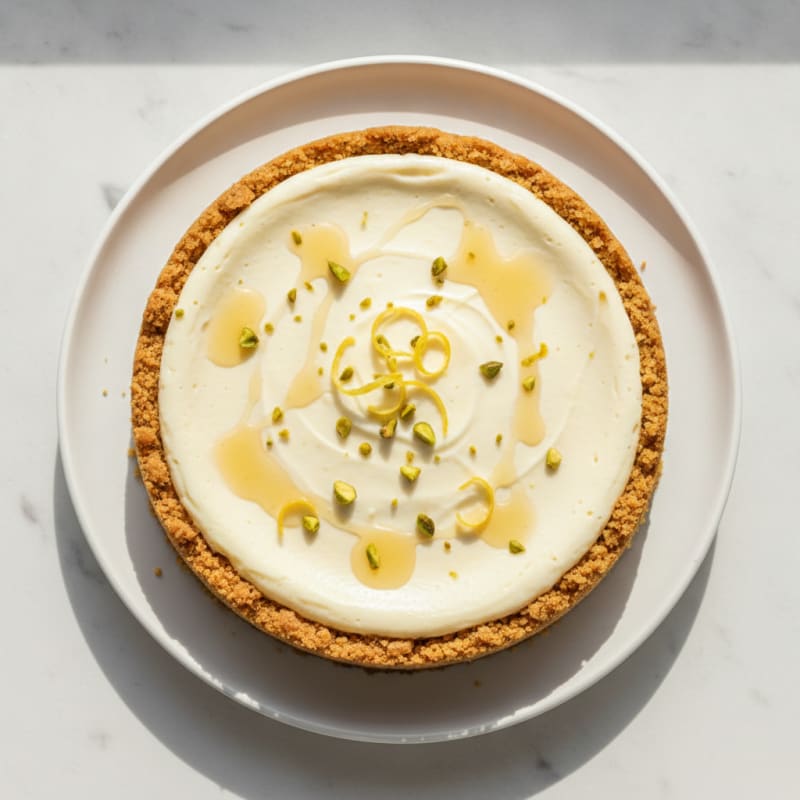 Creamy Greek Yogurt Protein Cheesecake