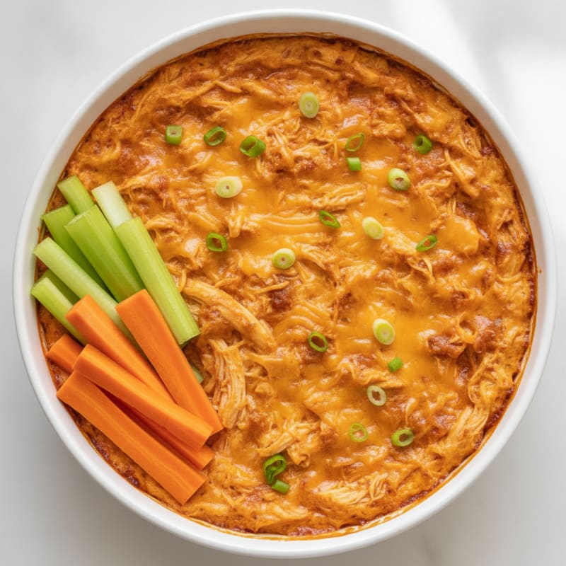 Buffalo Chicken Dip with Cream Cheese
