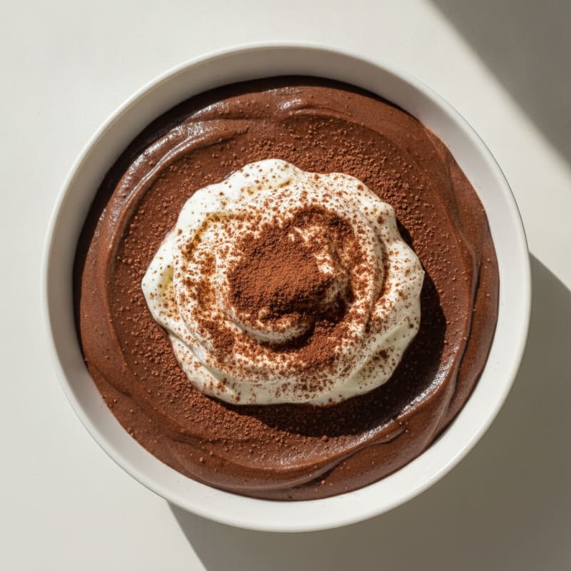 Silky Chocolate Protein Pudding