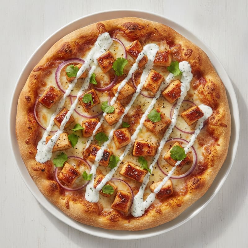 BBQ Ranch Chicken Pizza
