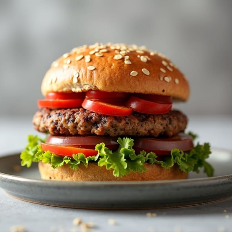 Smoky Black Bean Burgers