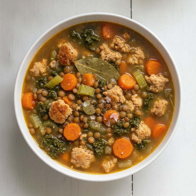 Hearty Vegetable and Lentil Soup
