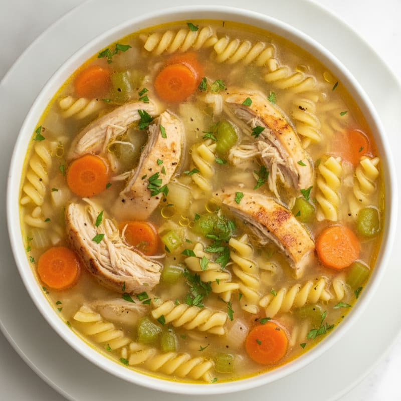 Hearty Chicken Noodle Soup