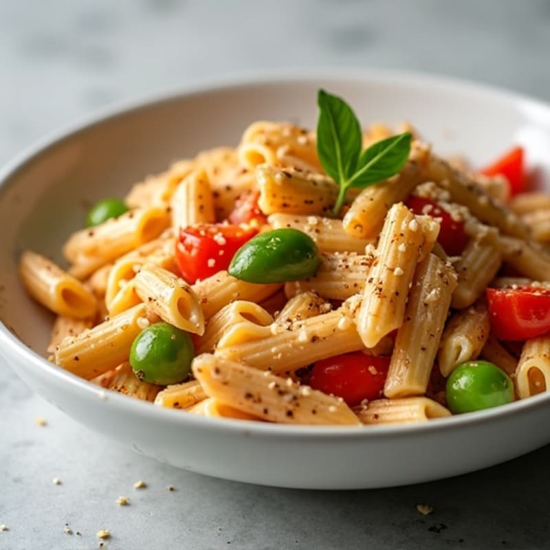 Creamy Cajun Chicken Pasta with Bell Peppers