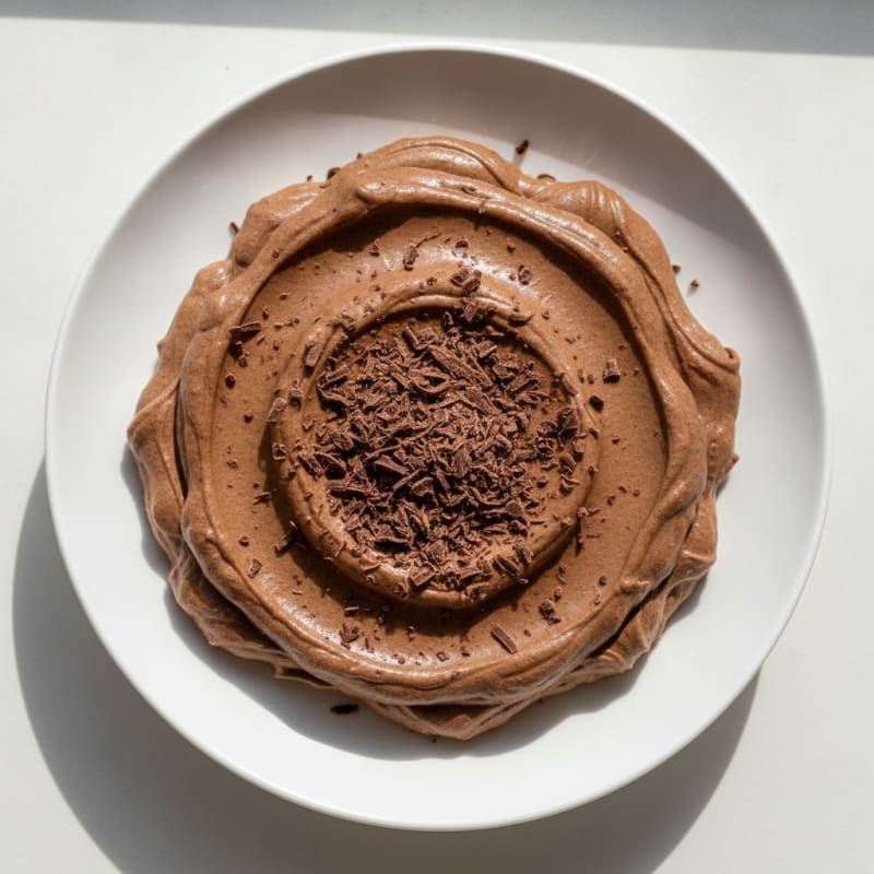 Silky Greek Yogurt Chocolate Mousse