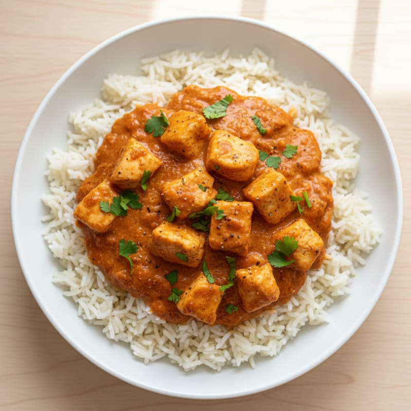 Spiced Butter Chicken with Basmati Rice