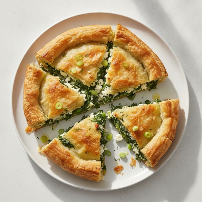 Spinach and Feta Phyllo Pie