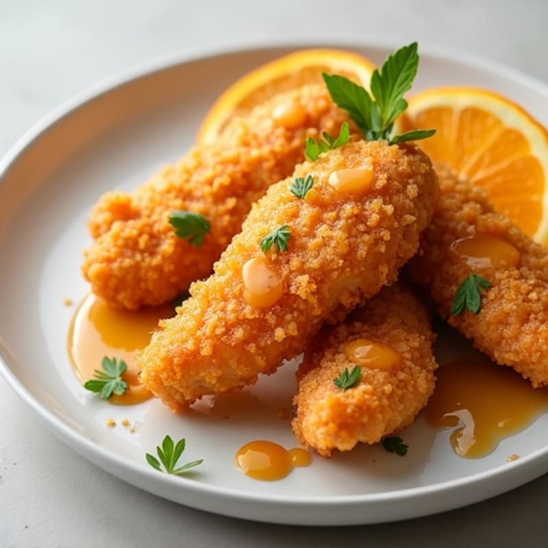 Crispy Air-Fried Orange Chicken