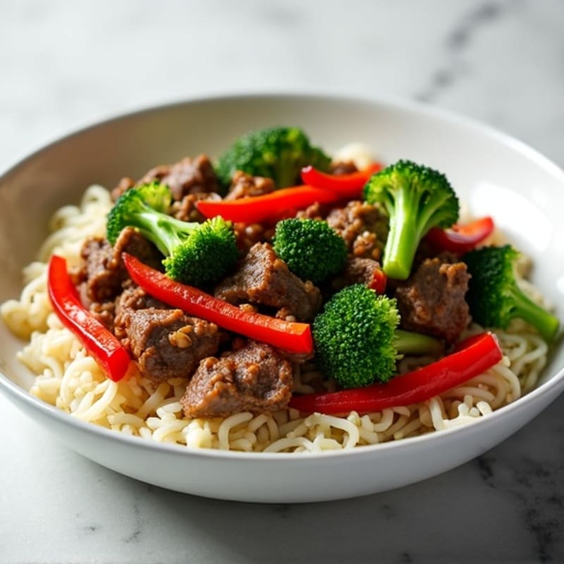 Lean Beef and Crispy Broccoli Stir-Fry