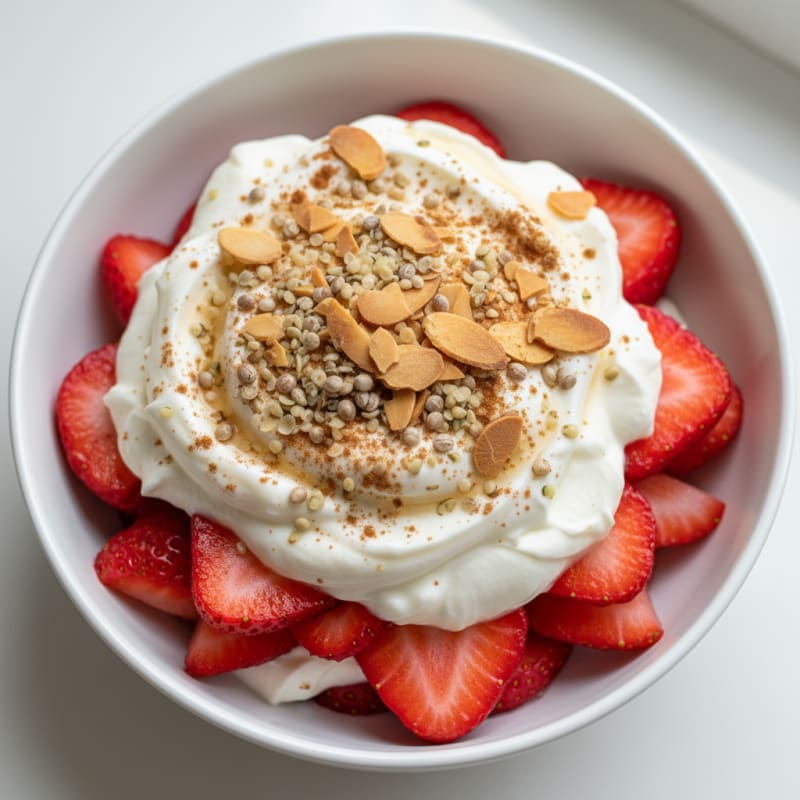 Creamy Strawberry Yogurt Parfait