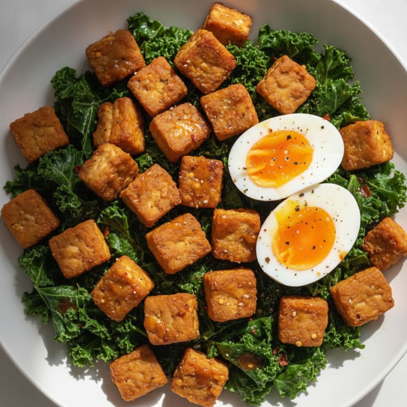 Umami Tempeh Coconut Amino Bowl
