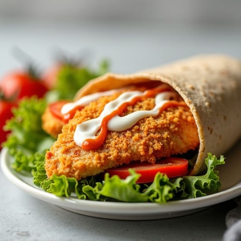 Crispy Buffalo Chicken Wrap