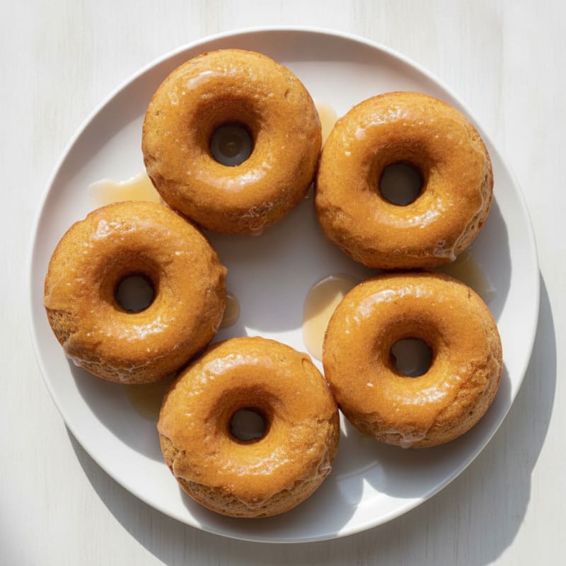 Glazed Vanilla Bean Donuts
