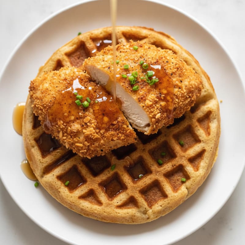 Golden Chicken & Waffles