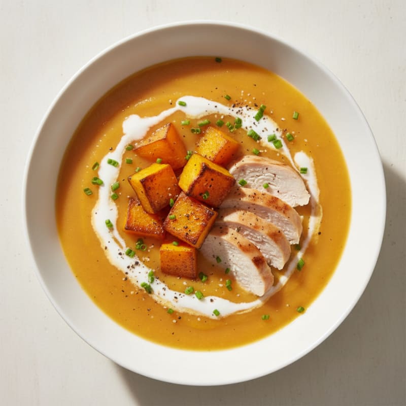Creamy Roasted Butternut Squash Soup