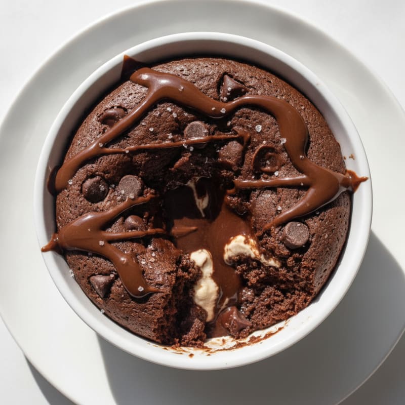 Decadent Chocolate Protein Mug Cake