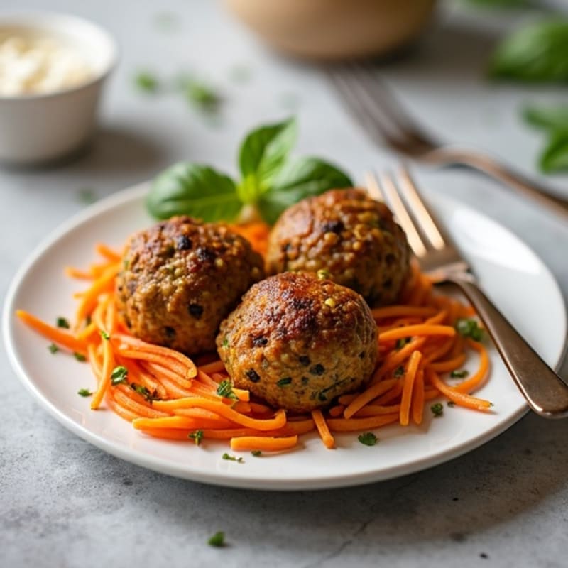 Hearty Baked Lentil Meatballs