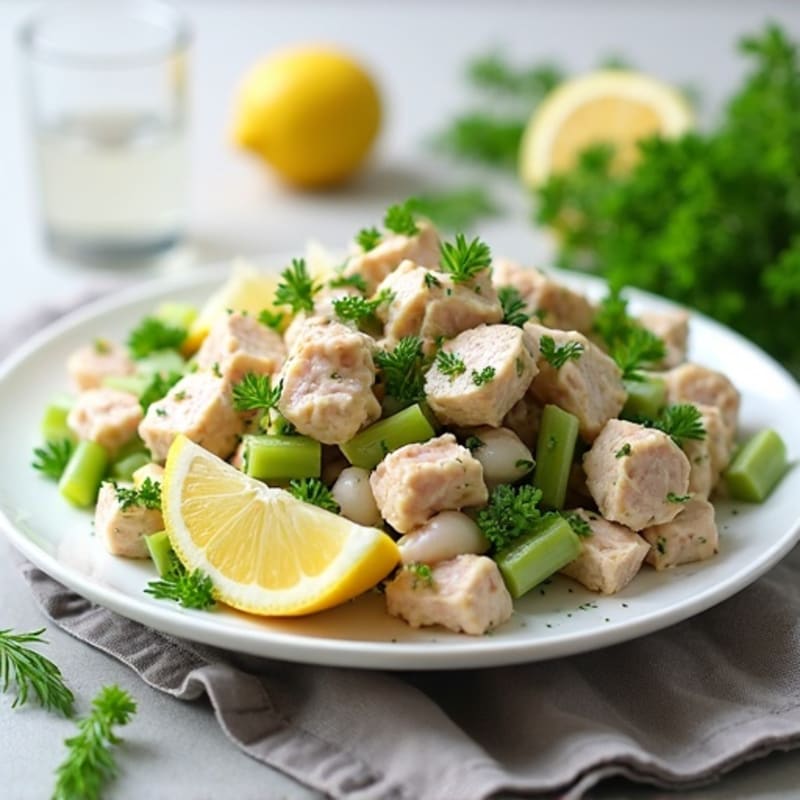 Herby Greek Yogurt Tuna Salad