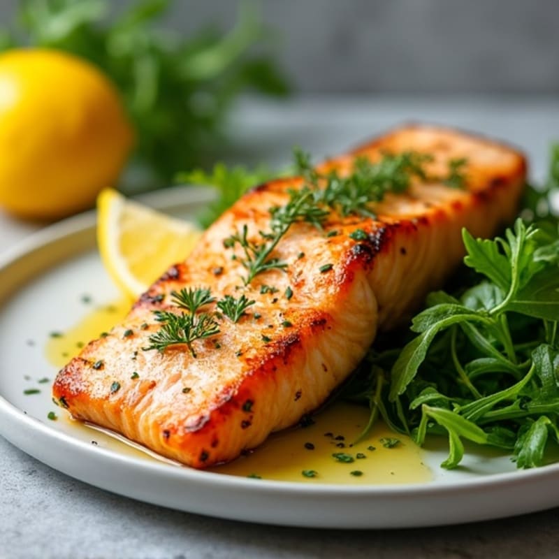 Lemon Herb Grilled Salmon