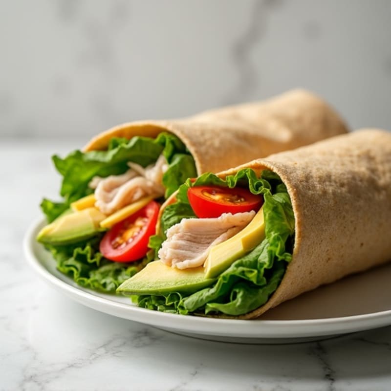 Fresh Turkey Avocado Wrap
