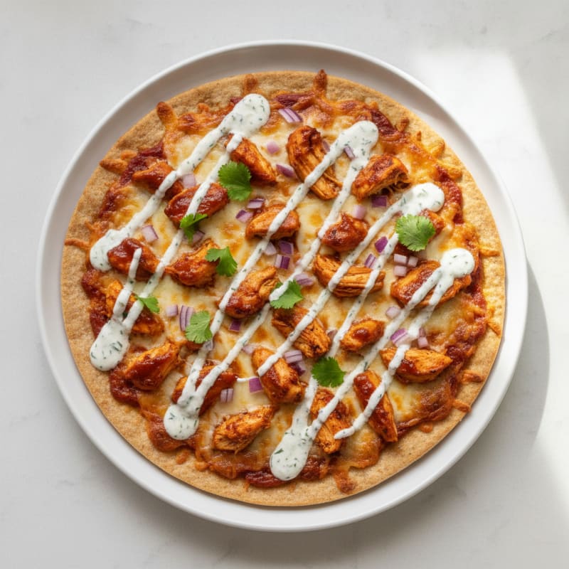 BBQ Ranch Chicken Pizza