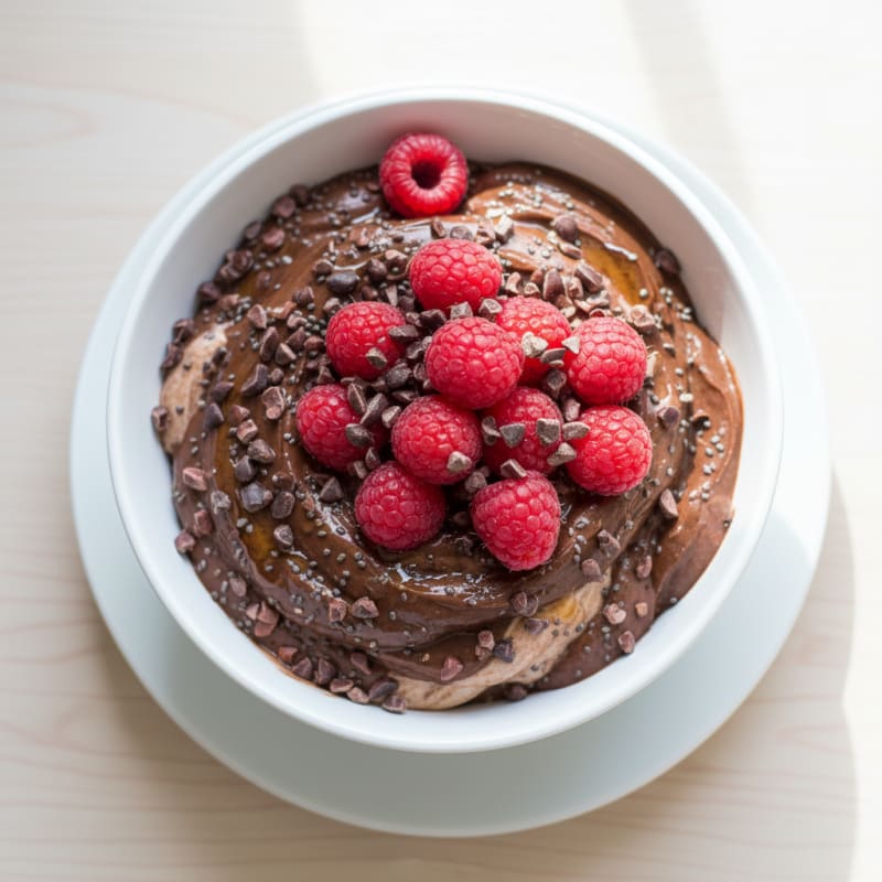 Greek Yogurt Chocolate Protein Pudding