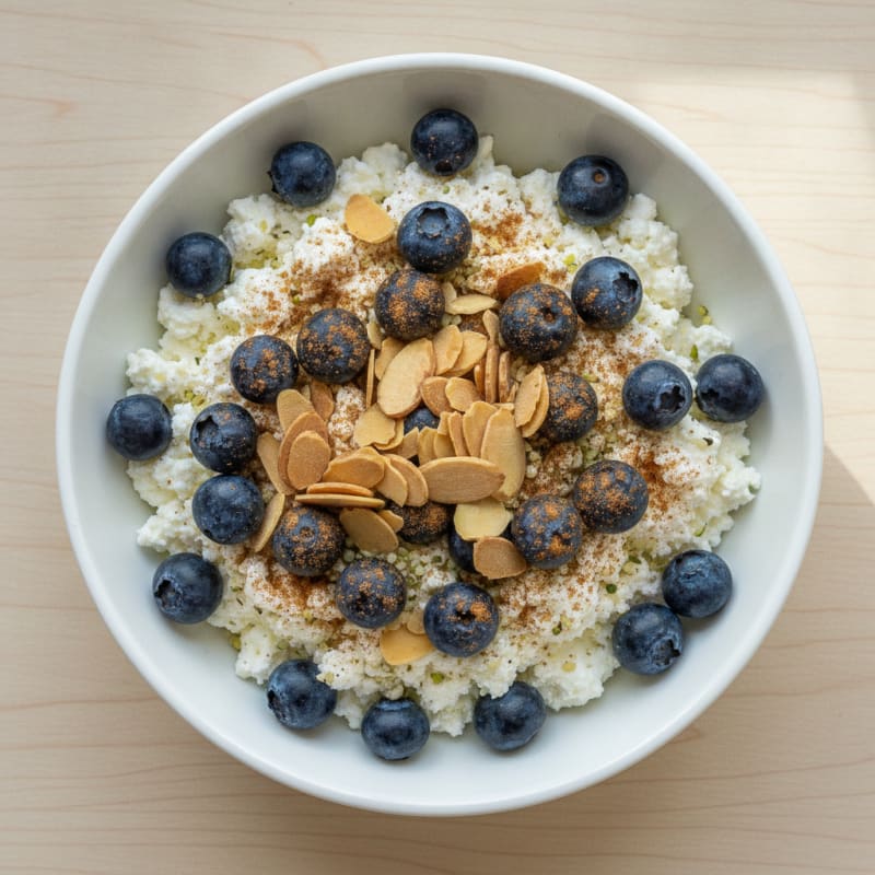 Cottage Cheese Berry Protein Bowl