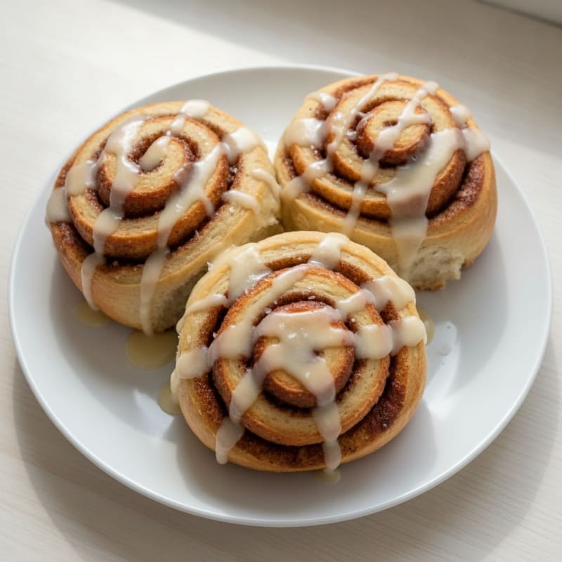 High-Protein Cinnamon Swirl Buns