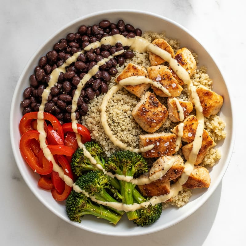 Chicken and Veggie Power Bowl