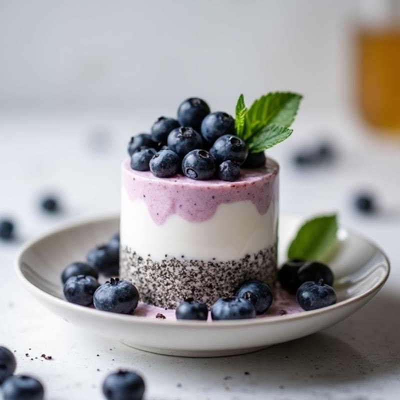 Greek Yogurt Protein Pudding with Chia Seeds