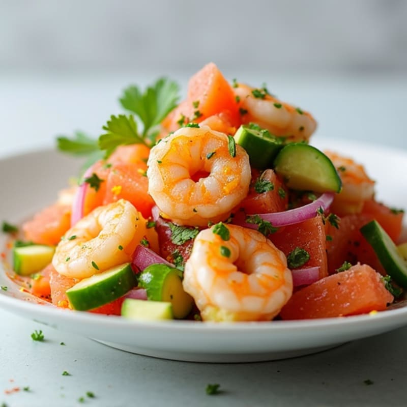 Citrus-Chili Lime Shrimp Aguachile