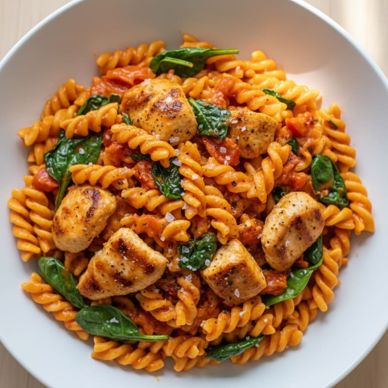 Creamy Roasted Red Pepper Pasta