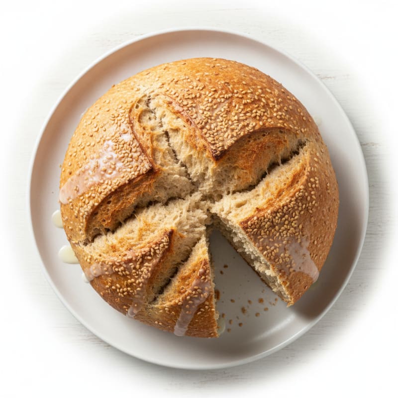 Rustic Artisan Bread Loaf