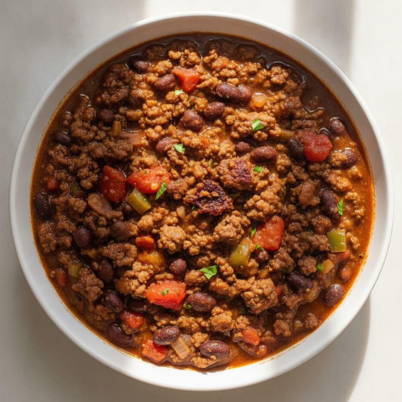 Slow Cooker Beef Chili